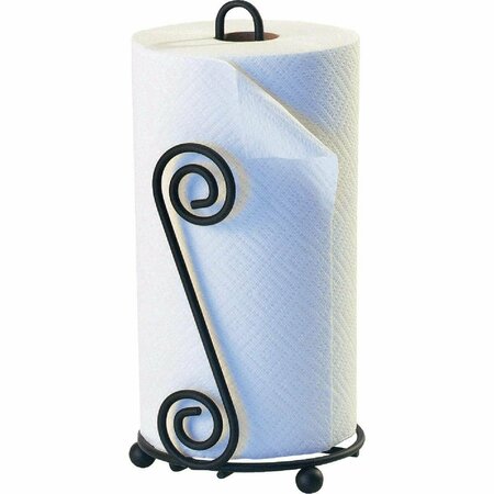 SPECTRUM DIVERSIFIED Spectrum Elegant Scroll Countertop Portable Paper Towel Holder 44410